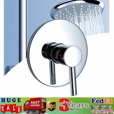 Control Mixing Valve Wall Bathroom Shower Faucet Taps Mixer 1/2 Diameter