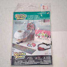 Shrinky Dinks DIY Hearts Things Project Idea Pack Craft Kit, 28 Pc