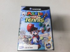 Mario Power Tennis (Nintendo GameCube, 2004) Game & Case