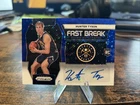 2023-24 Panini Prizm Hunter Tyson Fast Break RC Auto Blue Prizm /49 Nuggets