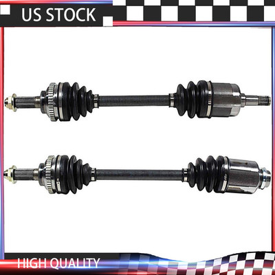 FRONT LEFT RIGHT SET CV AXLE GSP fits 2001-2003 KIA SPECTRA L4 1.8L,AUTOMATIC
