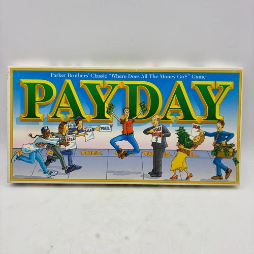 VINTAGE Payday Board Game COMPLETE Parker Brothers 1994 Family Kids Children's