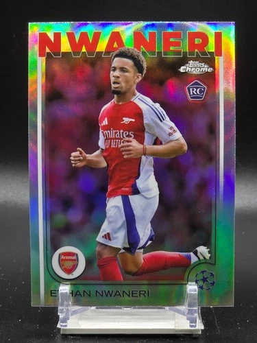 2024 Topps Chrome Ethan Nwaneri Refractor
