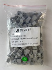 (Lot of 10) New CUI DEVICES TBL006V-500-02GY-2GY Terminal Block 2 Position Gray