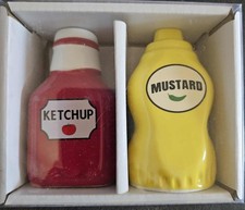 Ketchup and Mustard Shaker Set