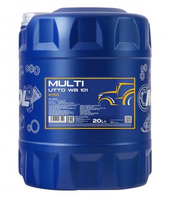 Mannol 2701 Multi UTTO WB 101 MASSEY FERGUSON M 1135 1141 1143 1145 20L Kanister