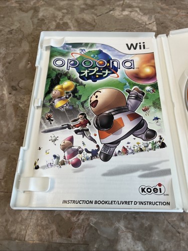 Opoona (Nintendo Wii, 2008 Koei) Komplettes Handbuch GETESTET - Bild 3 von 6