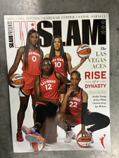 2023 W Slam Magazine Las Vegas Aces Rise of a Dynasty A'ja Wilson/Kelsey Plum