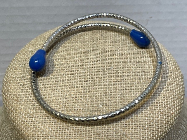 VINTAGE BOLD SNAKE WIRE BENDABLE ADJUSTABLE BRACE… - image 3