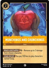 Munchings and Crunchings 33/204 Whispers in the Well Disney Lorcana 002382