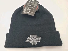 Los Angeles Kings Zephyr Graf-X Beanie Winter Knit Hat Stocking Cap NHL Black