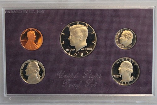 Proof Set Run (Clad) 1984 -1993 - 50 US Coins - OGP B4 - Picture 6 of 7