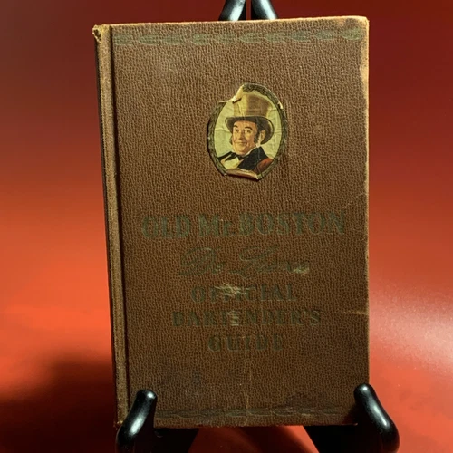 VTg Old Mr. Boston Deluxe Official Bartender’s Guide Book by Leo Cotton 1955 - Picture 1 of 7