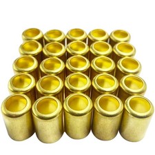 25 PCS 7325 Hose Ferrules Brass Fitting 0.560in ID x 1in Long Air Torch