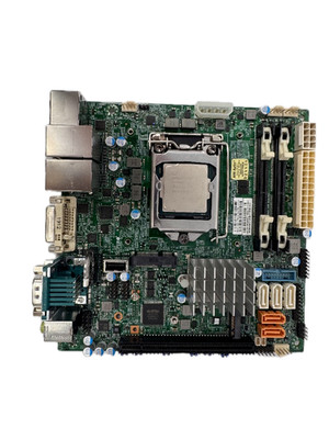 Supermicro X11SSV-Q Mini-ITX Motherboard Intel i3-8100T CPU Tested Working