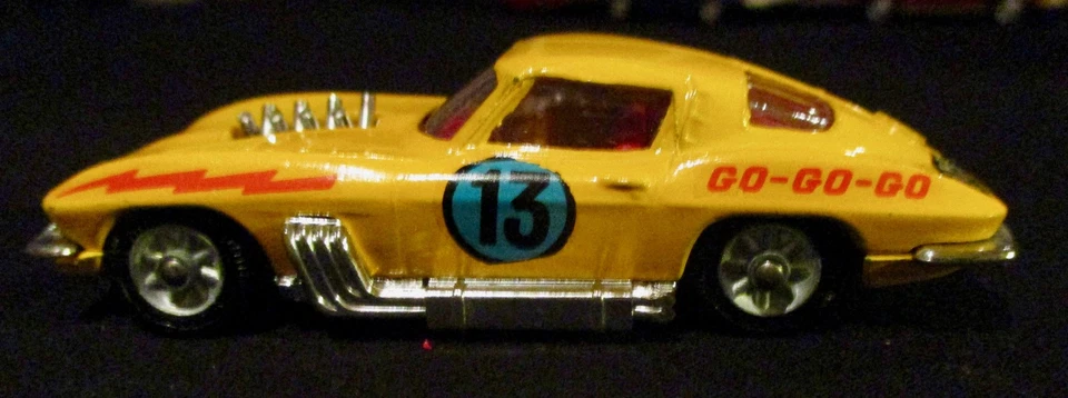 Corgi Toys 337 Chevrolet C2 Corvette Sting Ray customized  1:43 original 60er - Bild 4 von 4