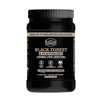 Black Forest High Flavanol Cocoa Powder and Flavonoids Supplements 1200mg