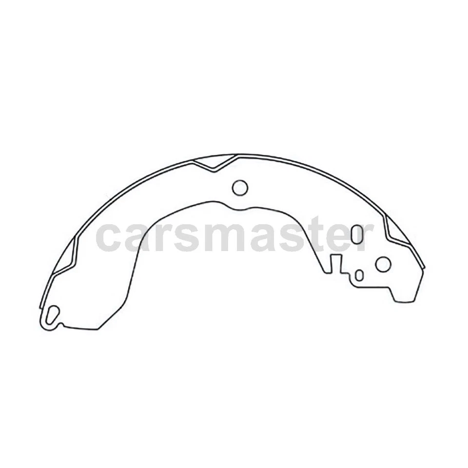 Kit de zapata de freno de tambor y herrajes para Jeep Compass trasero Carlson C-Tek 2 2009-2017 Foto 2 de 4