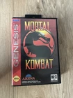Mortal Kombat (Sega Genesis, 1993) With Manual, With Clam Shell