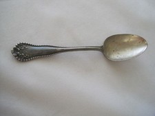 Mercy Hotel Silver Plate Spoon 5 3/4" 