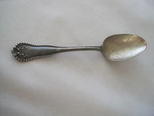 Mercy Hotel Silver Plate Spoon 5 3/4" 