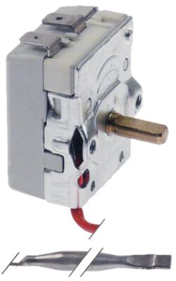 THERMOSTAT TECASA 180°C 1NO 16A 1-POLIG FRITTEUSE FIAMMA RST FCF10