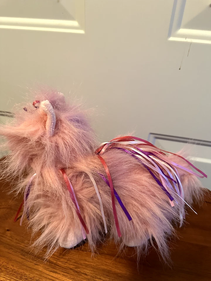 Ganz Webkinz HM410 RIBBON YORKIE Dog Puppy Stuffed Plush Animal NO CODE Retired - Image 2 of 4