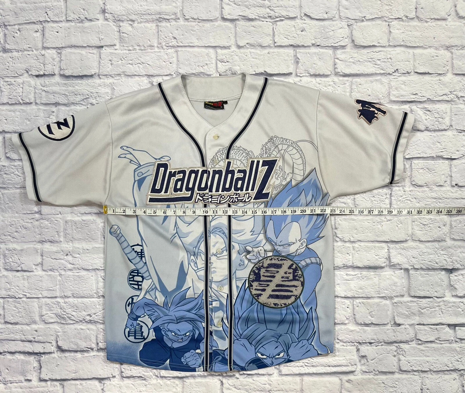 DRAGON BALL Z BASEBALL JERSEY SHIRT 2002 MEN’S LARGE