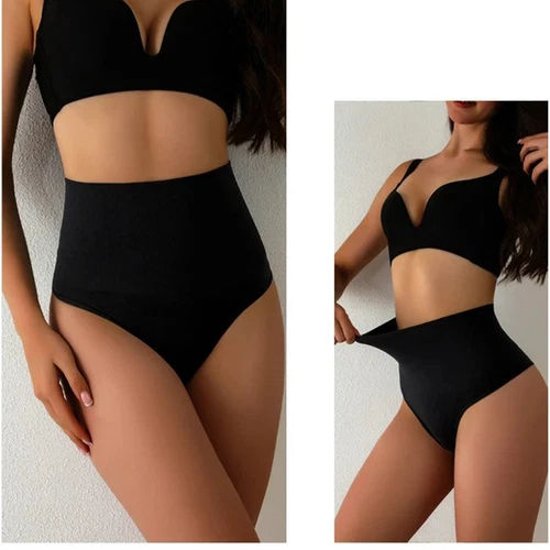 US Lady Slim Tummy Control Body Shaper High-Waist Trainer Thong Panty Shapewear - Zdjęcie 7 z 27