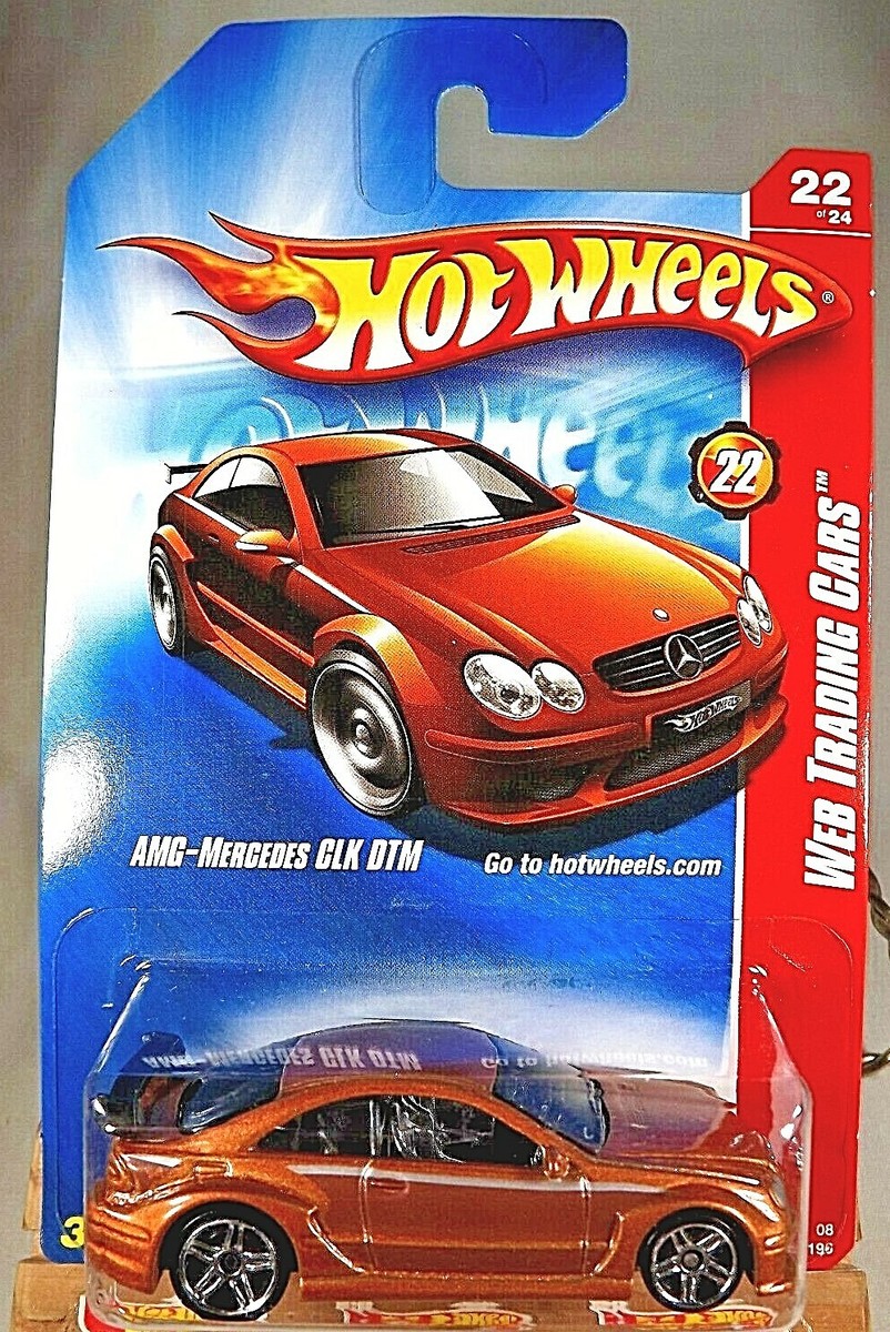 2008 Hot Wheels #98 Web Trading Cars 22/24 AMG-MERCEDES CLK DTM