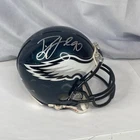 Autographed Mini Riddell Helmet PHILADELPHIA EAGLES -  DARREN HOWARD #90