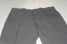  225 NWOT Hugo Boss Huge6/Genius5 Slim Fit Flat Front Wool Dress Pants Waist 35