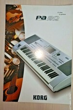 Brochure tastiera keyboard KORG PA 80 - PROFESSIONAL ARRANGER