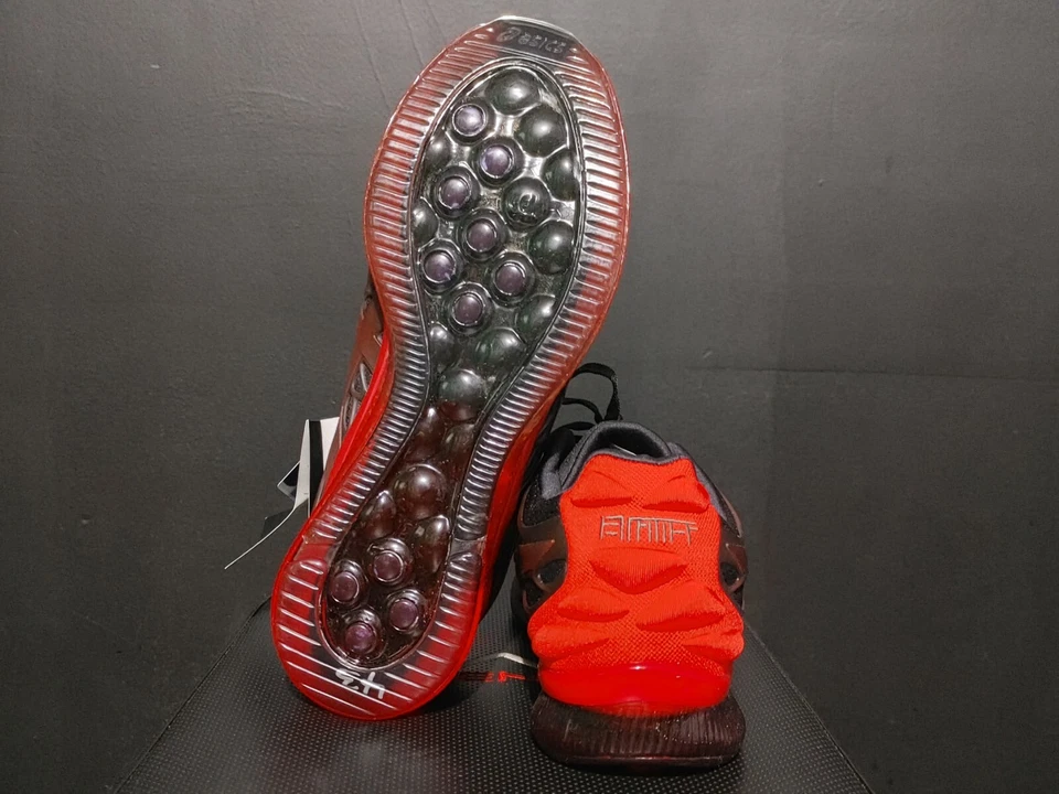 ASICS Gel-Quantum Infinity 2 Sneaker 1021A187 Black/Red (MEN'S 9) *NO BOX* - Image 2 of 4