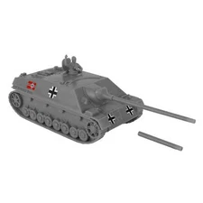 BMC WW2 German Jagdpanzer IV Tank Destroyer Gray 1:32 Plastic Army Men Vehicle