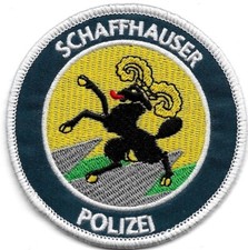SCHWEIZ Kantonspolizei 1988 * SCHAFFHAUSEN * Police Patch Polizei Abzeichen