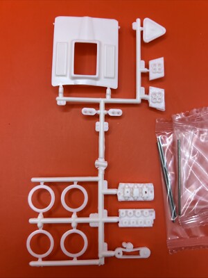 1963 Corvette Stingray AMT Hood 3 Carb Intake Metal Axle Model Parts 1:25 New L5