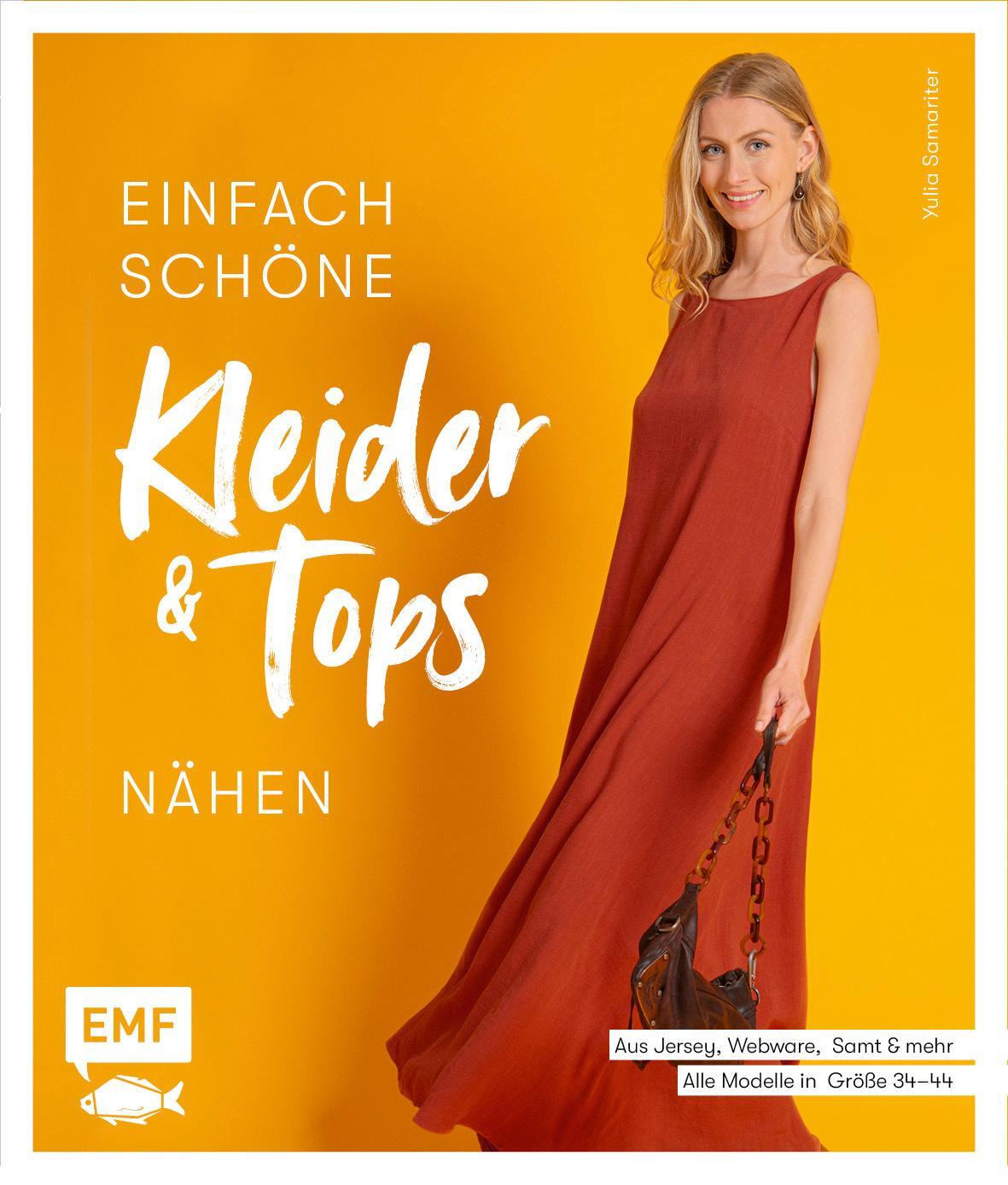 Thumbnail - Einfach Schöne Kleider Und Tops Nähen - Aus Jersey, Webware, Samt Und