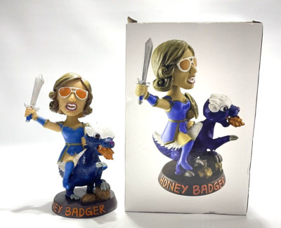 Honey Badger Bobblehead Limited Edition Danny Woods 6'' TorchBearer Sauces New