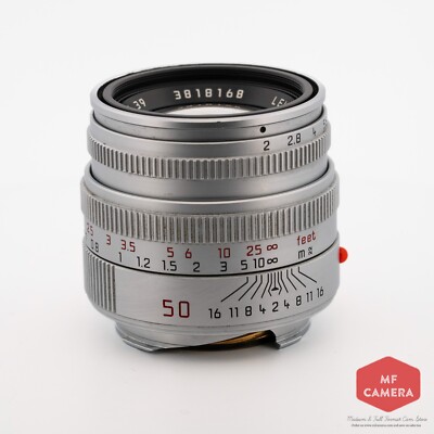 Leica Summicron-M 50mm f/2 Lens #11827 (Silver), USA Seller Leica Summicron-M 50mm f/2 Lens #11827 (Silver), USA Seller