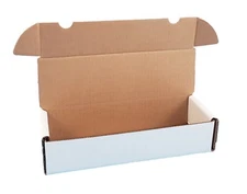 660 Count Cardboard Card Storage Box Perfect for Baseball, Football Cards & More