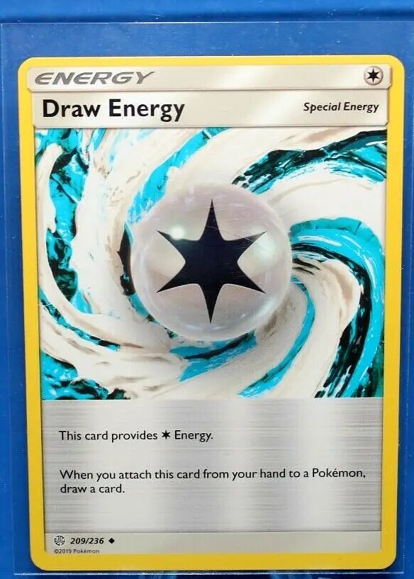 2019 pokemon energy cards Draw Energy 2019 Pokemon Collectible *Special Energy Card