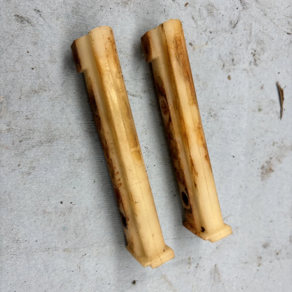 Snojet Sno Jet SST 295 1973 de colección moto de nieve suspensión trasera piezas deslizantes Foto 2 de 2