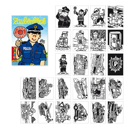 8 Zauberblöckchen + Stifte Malbuch Mitgebsel Kinder Kindergeburtstag Lutz Mauder - Bild 46 von 54