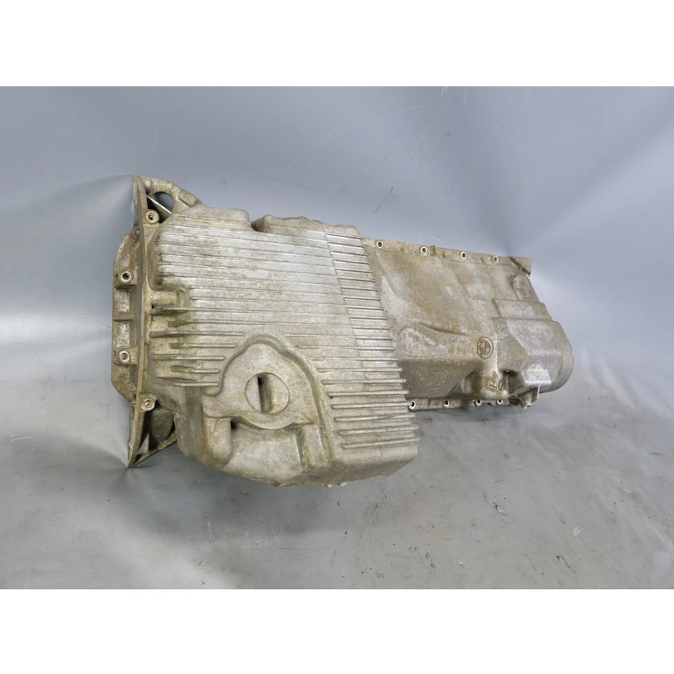Damaged 1996-2000 BMW E36 M52 S52 Z3 Oil Pan Engine Sump 323i 328i M3 Z3M OEM - Imagem 2 de 4