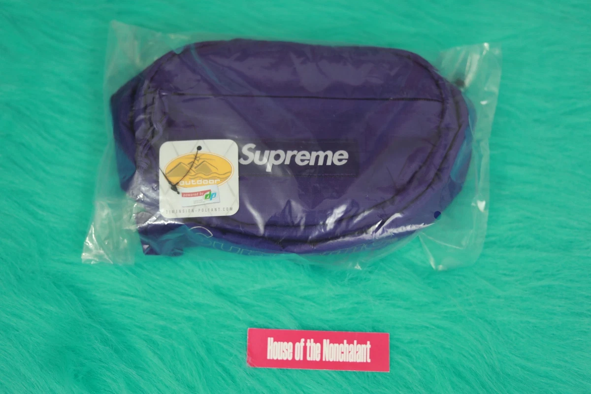 2018 F/W Supreme Waist Bag Purple