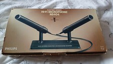Vintage Philips N8404 Hi-fi Stereo Electret Microphone System