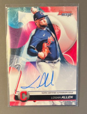 2020 Bowman's Best Logan Allen Best Of 2020 Autograph #B20-LA