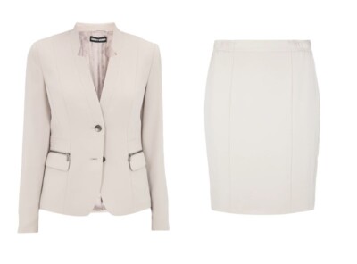 Gerry Weber Zweiteiler Gr. 38 Damenanzug Damenblazer Damenrock Damenjacke Kostüm