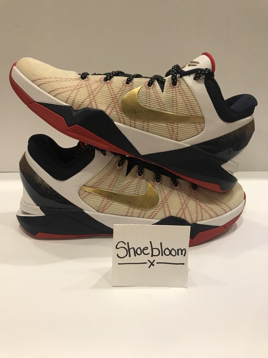 Nike Zoom Kobe VII Gold Medal Olympic USA PE Size